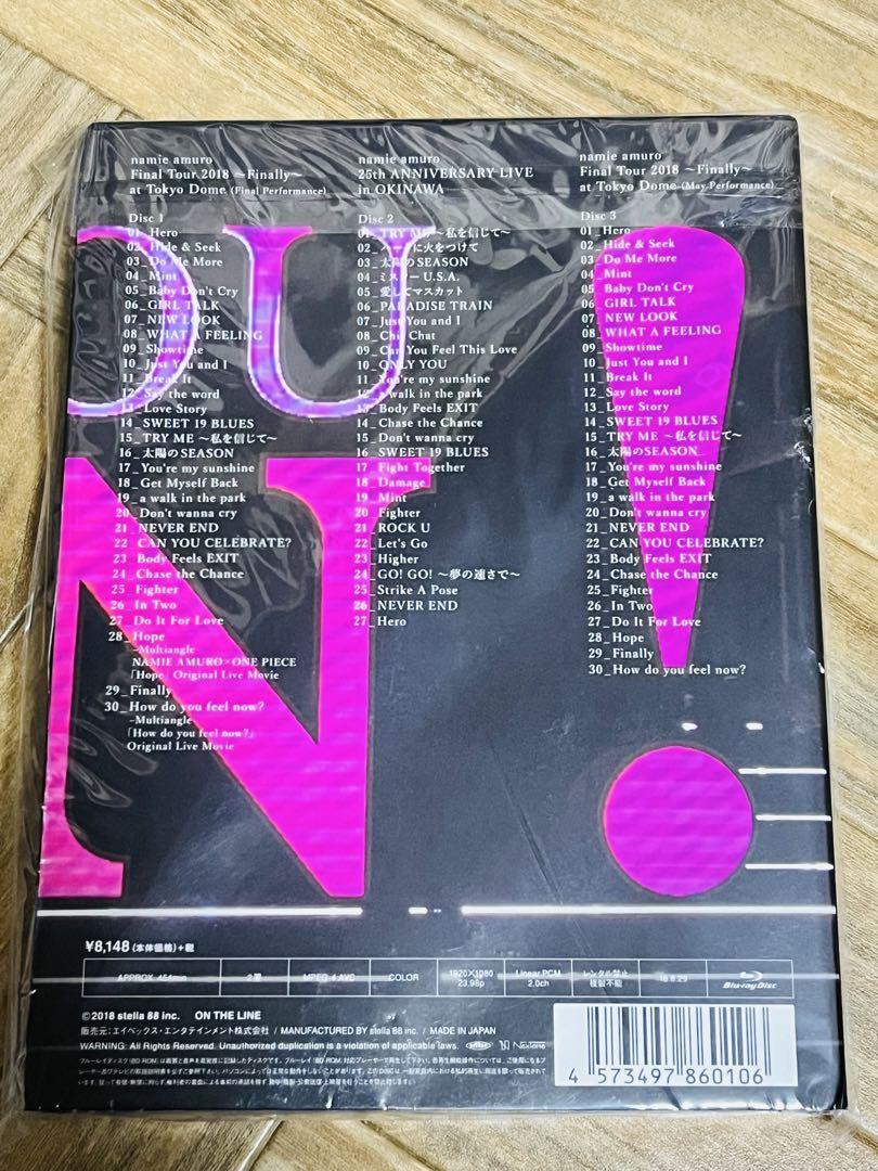 初回盤 【新品未開封】安室奈美恵 Finally DVD 沖縄 東京ドーム公演