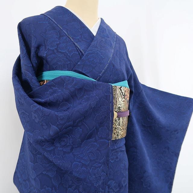 仕付糸付 藍染