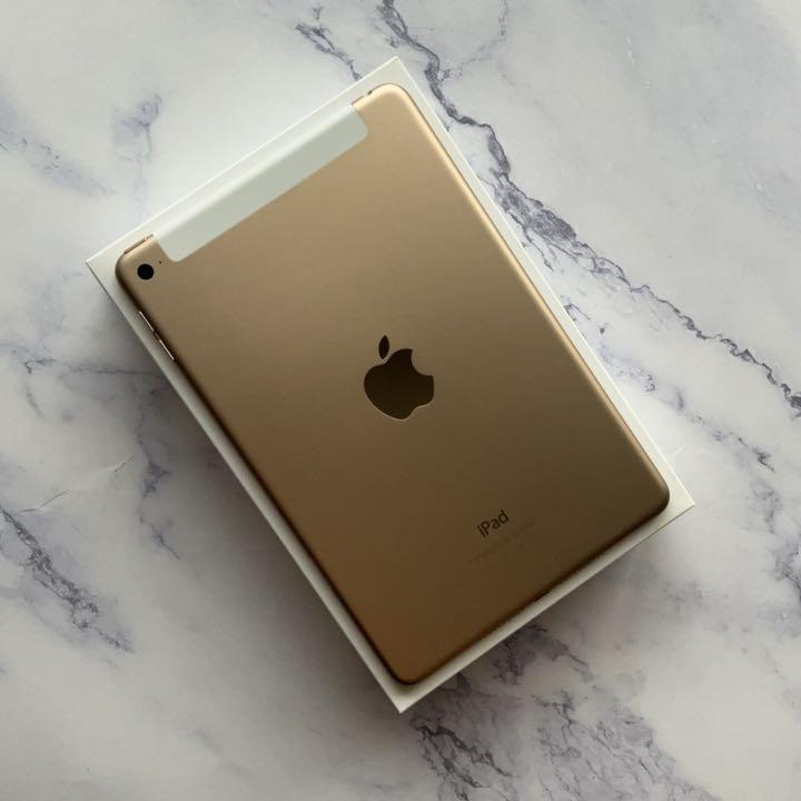 のゲームで 極美品 iPad mini 4 Wi-Fi Cellular 128GB z4yud-m26491272017 ディスプレ
