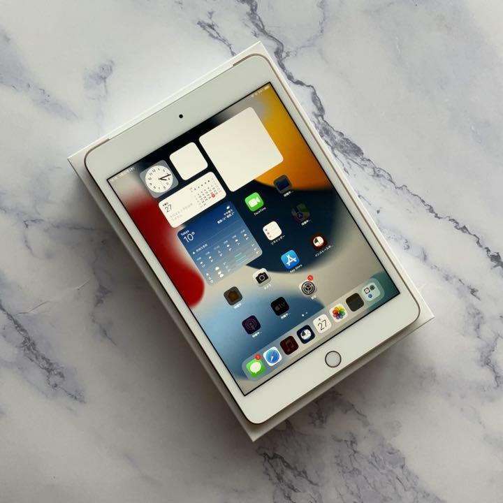 のゲームで 極美品 iPad mini 4 Wi-Fi Cellular 128GB z4yud-m26491272017 ディスプレ