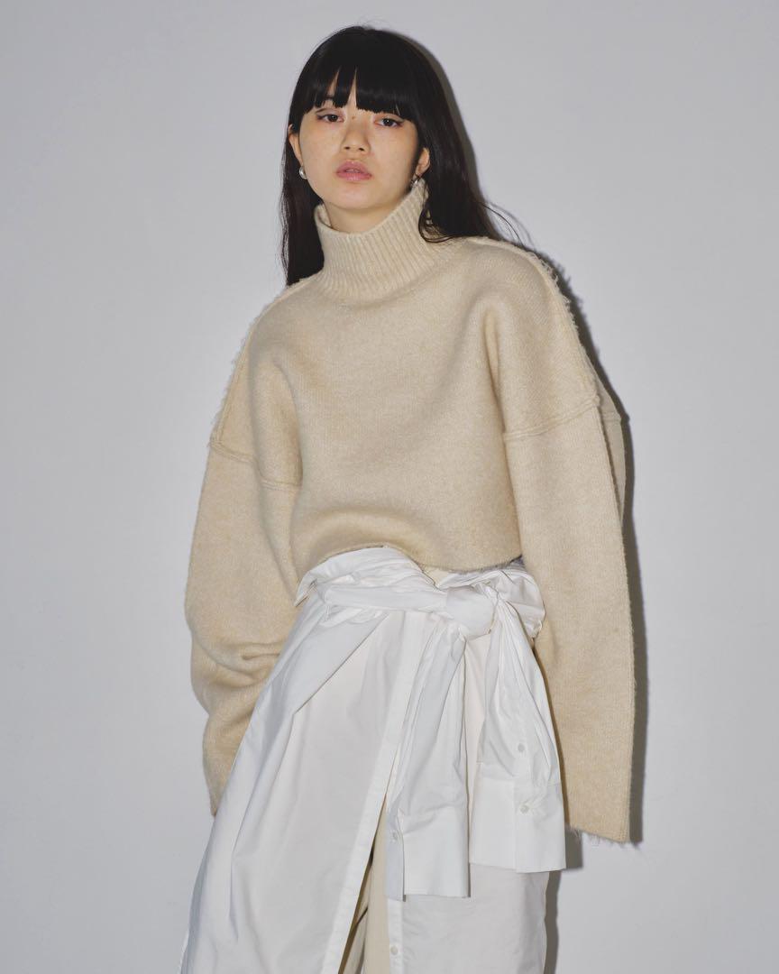 送料無料 通販 激安 todayful Brashed Turtleknit Short ニット/セーター