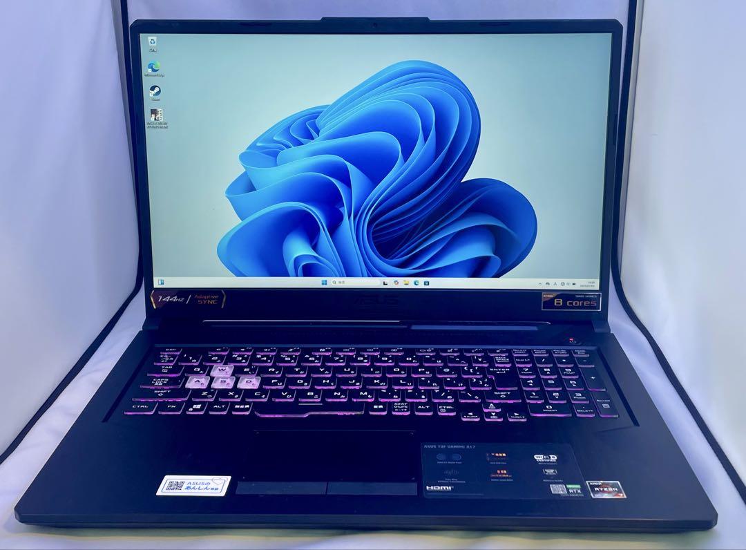 ASUS TUF Gaming A17 R7-5800H RTX 3070