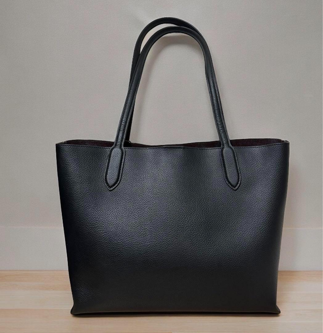 COACH ウィロウ トートバッグ ブラック 黒 美品 人気