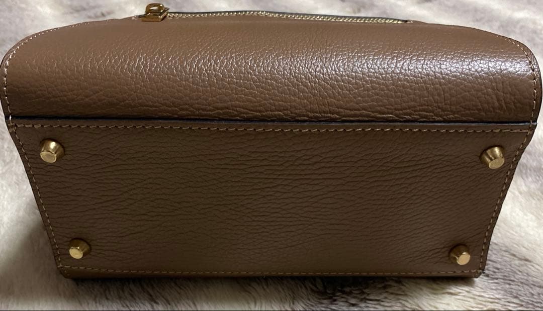 MARCO BIANCHIN マルコビアンキーニ トップハンドルバッグ ベージュ MARCO BIANCHIN マルコビアンキーニ トップハンドルバッグ ベージュ