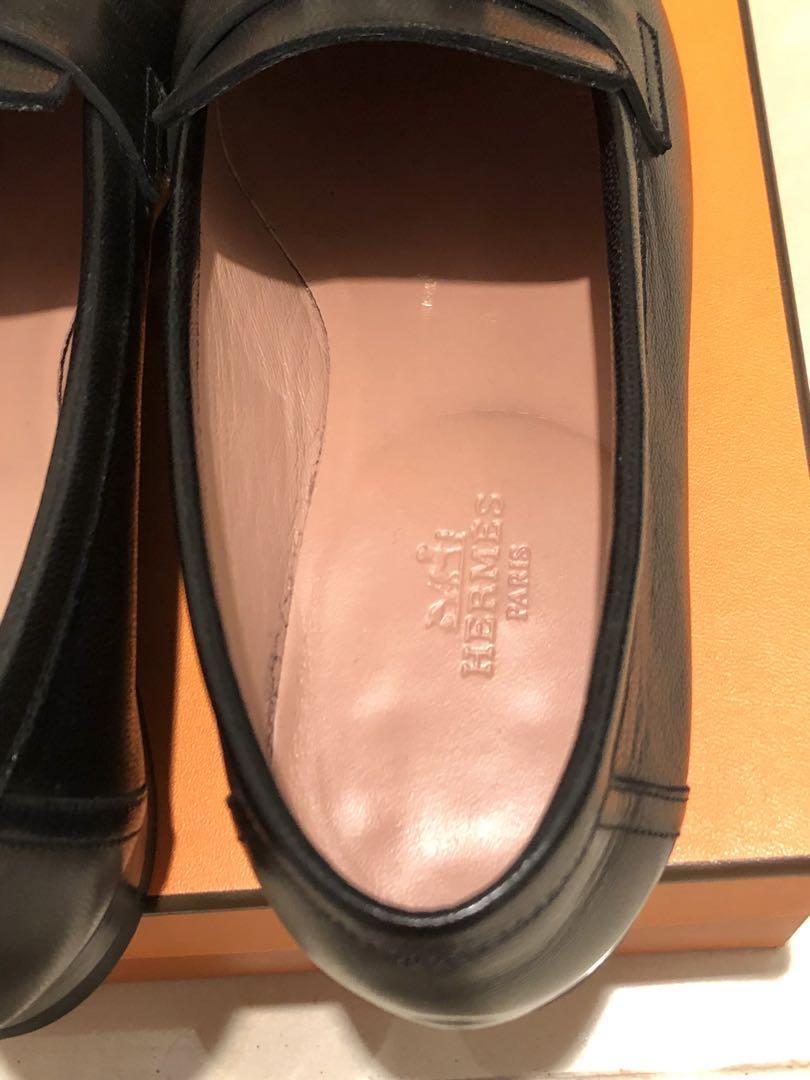 美品 HERMES エルメス モカシン パリ ローファー 36.5