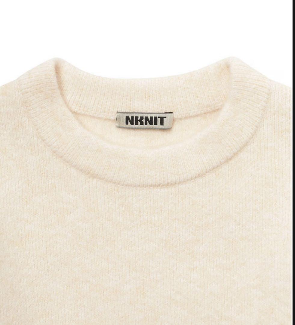pattern KNIT  ハート ニット ペアセット（ホワイト&ネイビー計２着