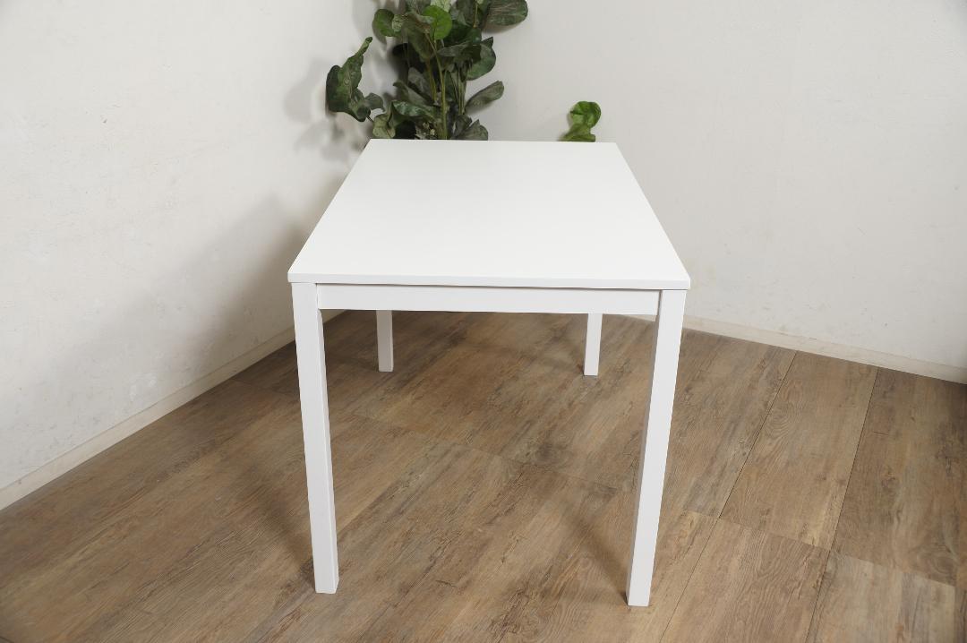 【新品・未使用】　ダイニングテーブル　(約)幅110×奥行70×高さ72cm