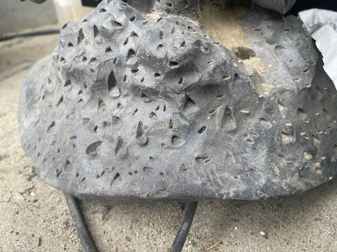 古美術 花文瓦細工