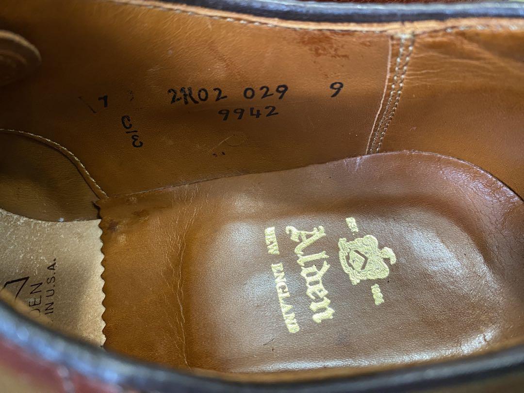 靴 Alden / 9942 / Traditional Saddle / 7E