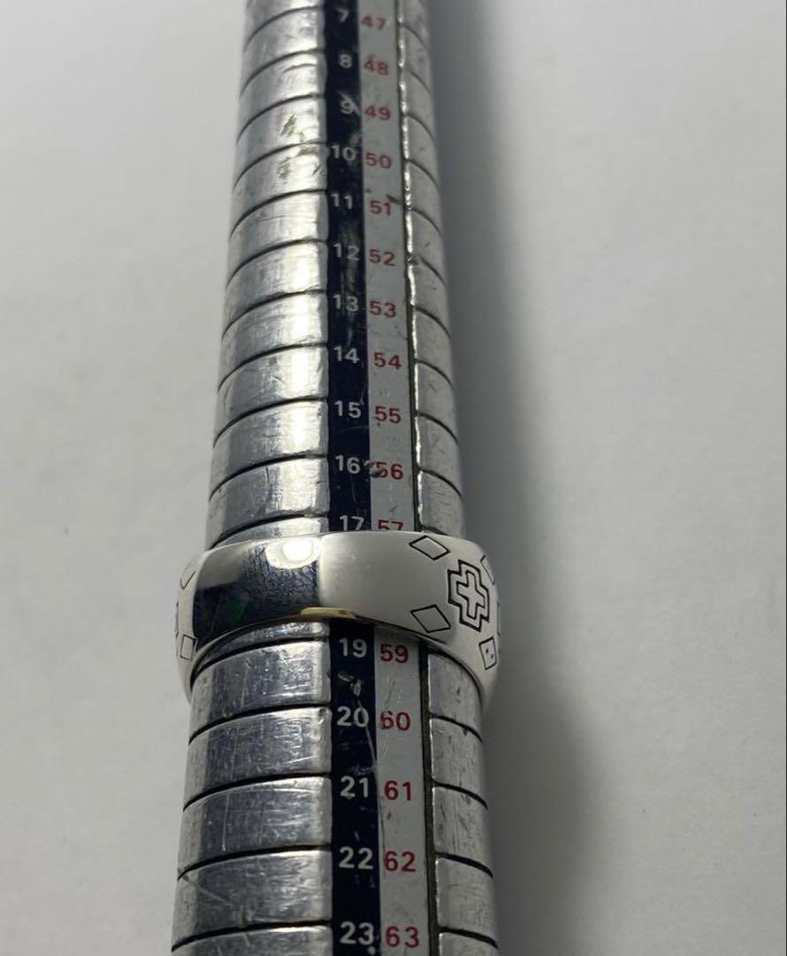 ココペリ精霊ホピ族SILVER925スターリングシルバー925リング18号てBピ