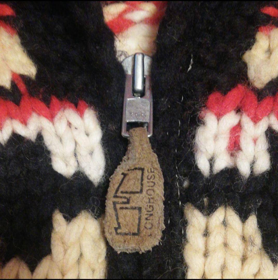 古着カウチンセーターLONGHOUSE  MADE IN CANADA(送料無料