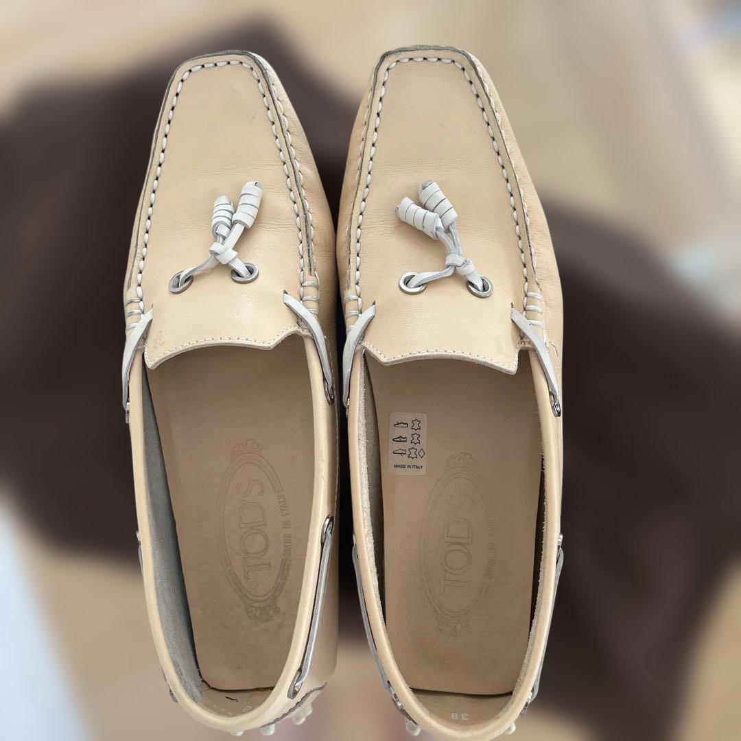 関税込【TOD'S】ローファー ベージュ XXM59K0IX80RE0C606-02.jpg