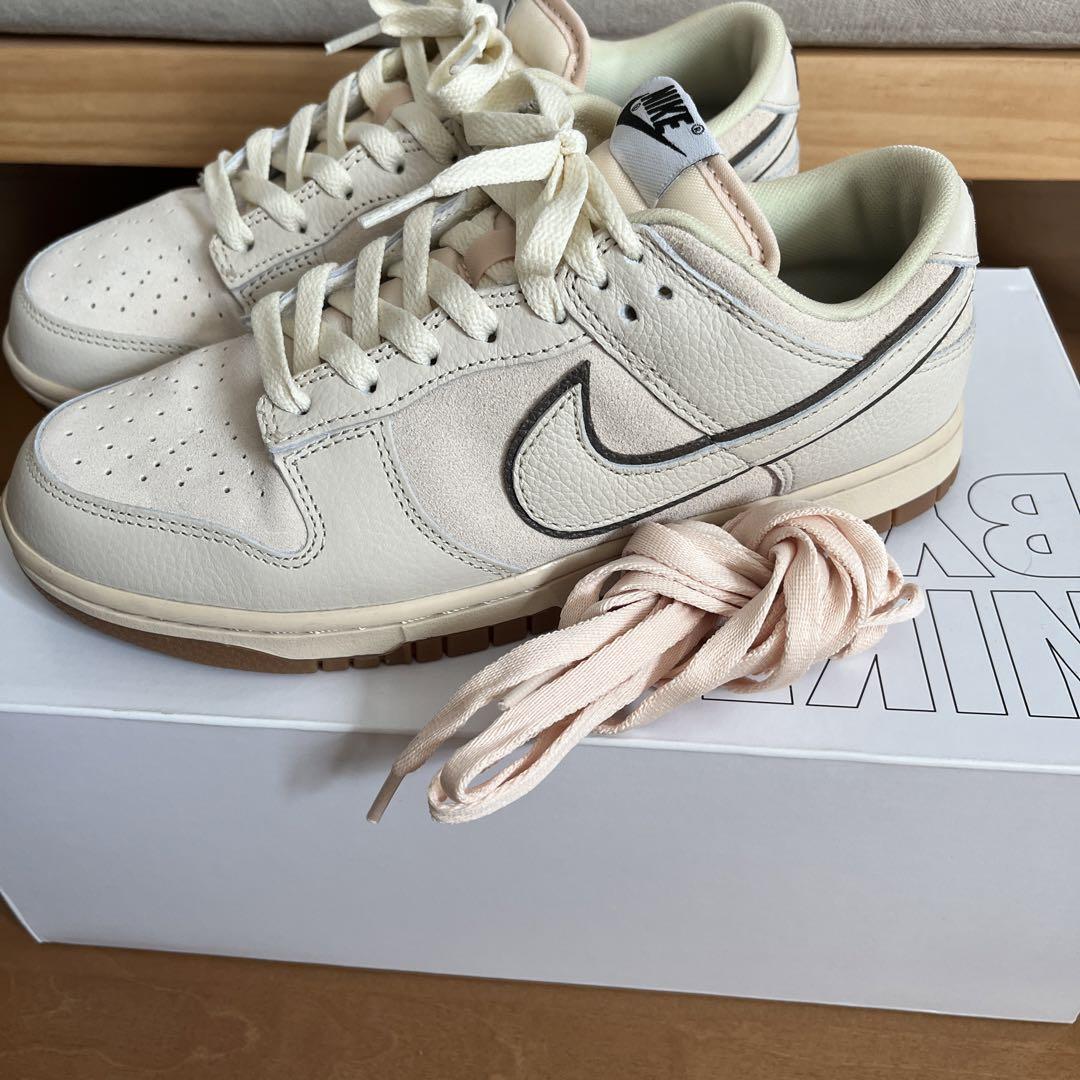 NIKE ダンクロー　DUNKLOW ベージュ　24㎝