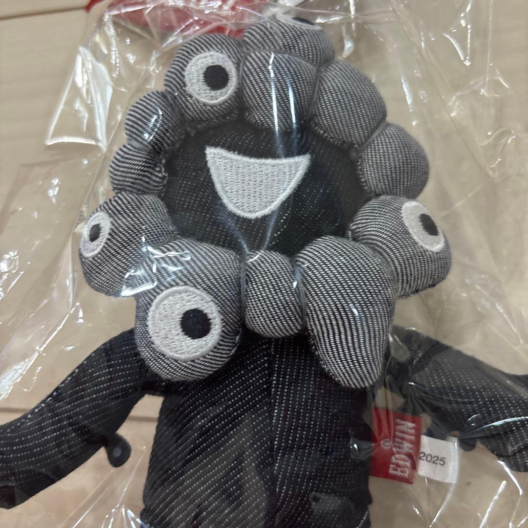 関西万博　デニム　EDWIN ミャクミャク　キーチャーム