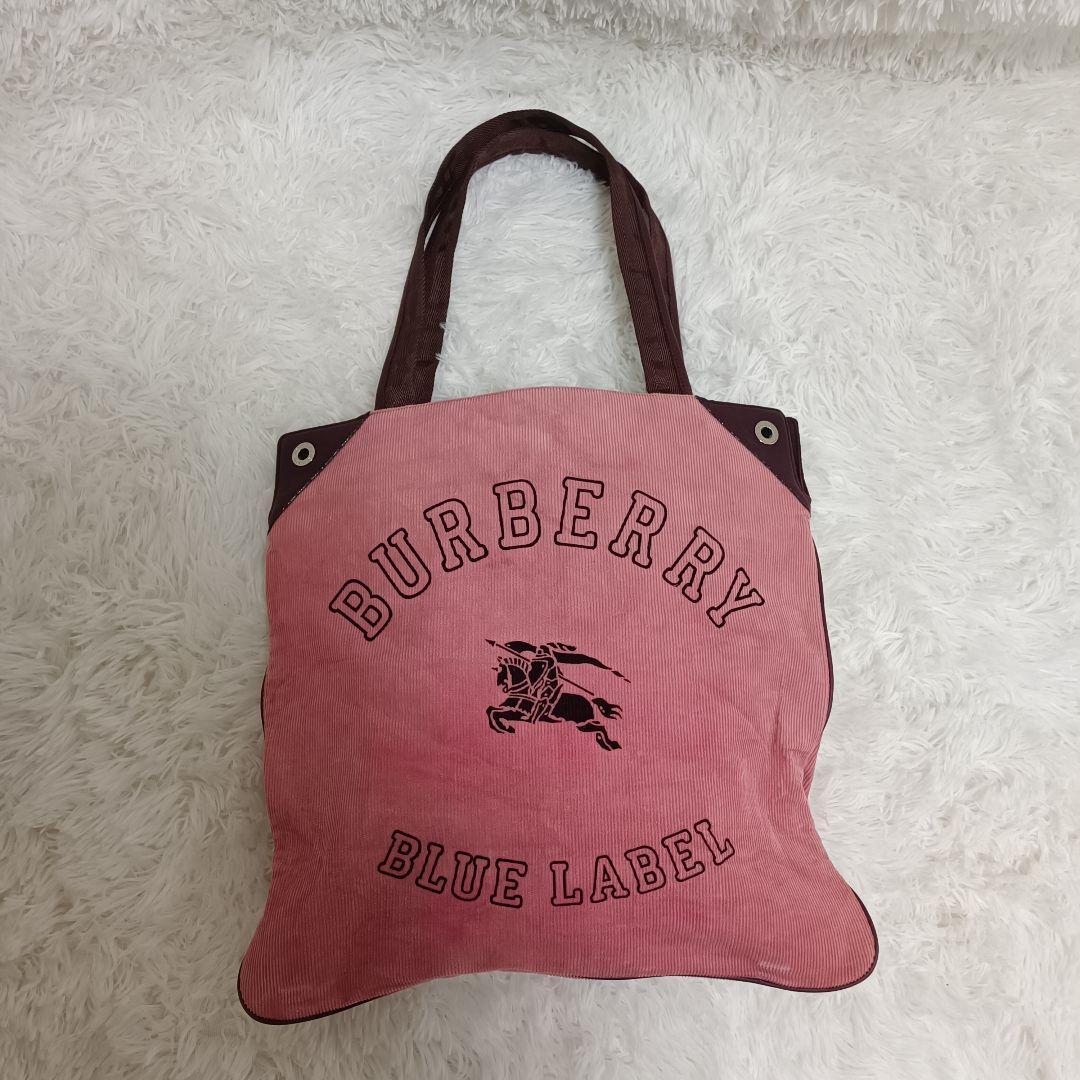 総合福袋 バーバリー レザー ピンク トートバッグ コーデュロイ Burberry バッグ