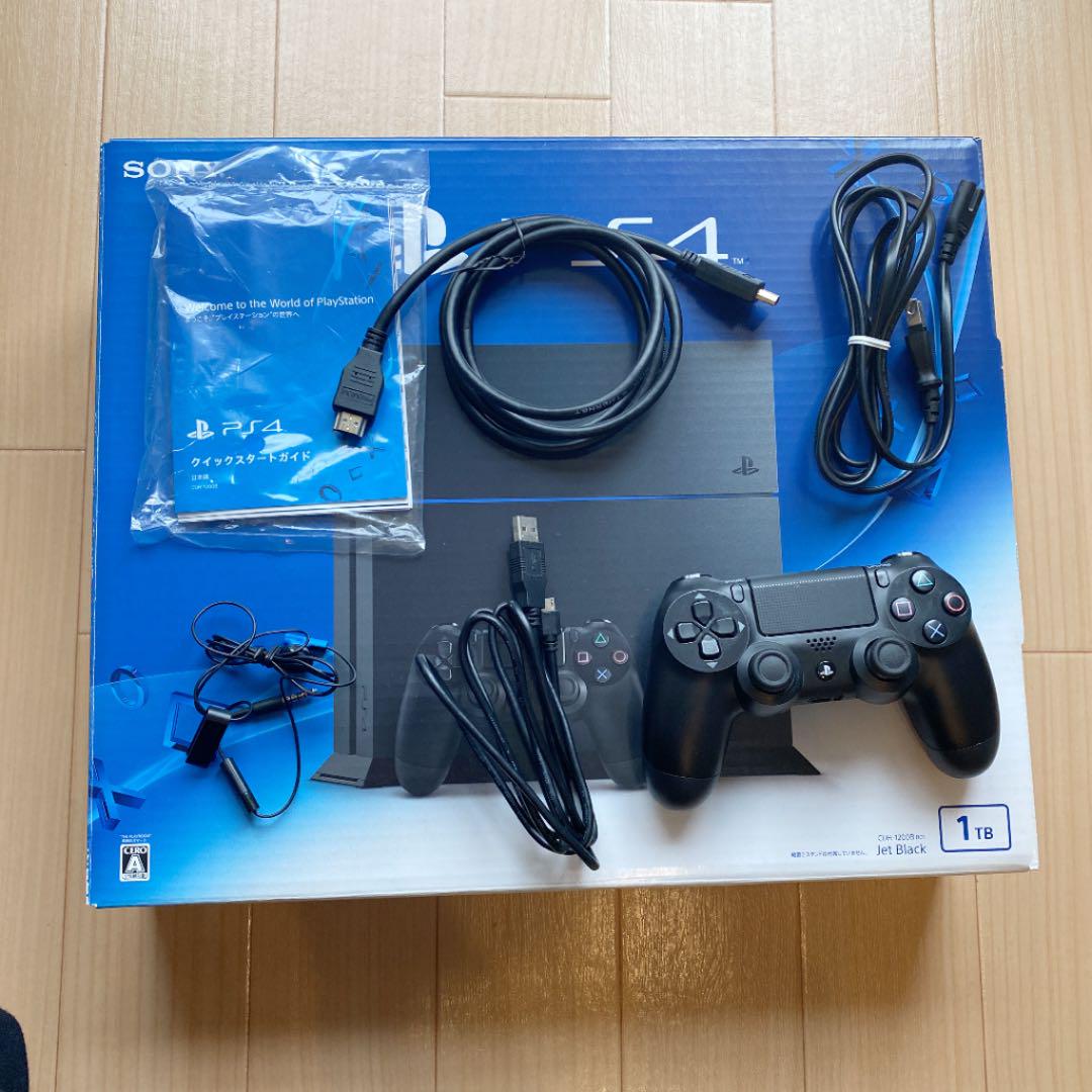 Amazon.co.jp: PlayStation 4 ジェット・ブラック 1TB (CUH
