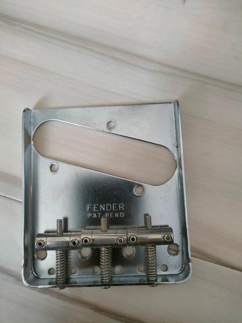 テレキャスター　ブリッジ　fender純正　Telecaster