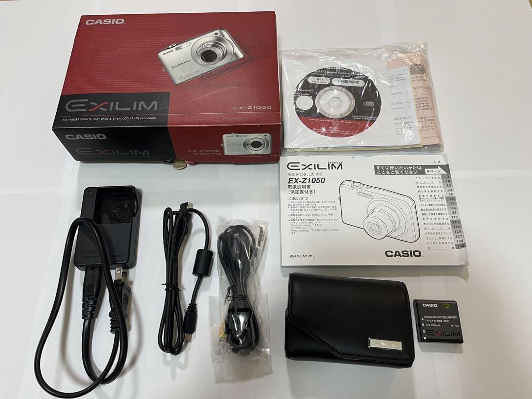 CASIO exilim ex-z1050 デジカメ 充電器 np-40 - メルカリ