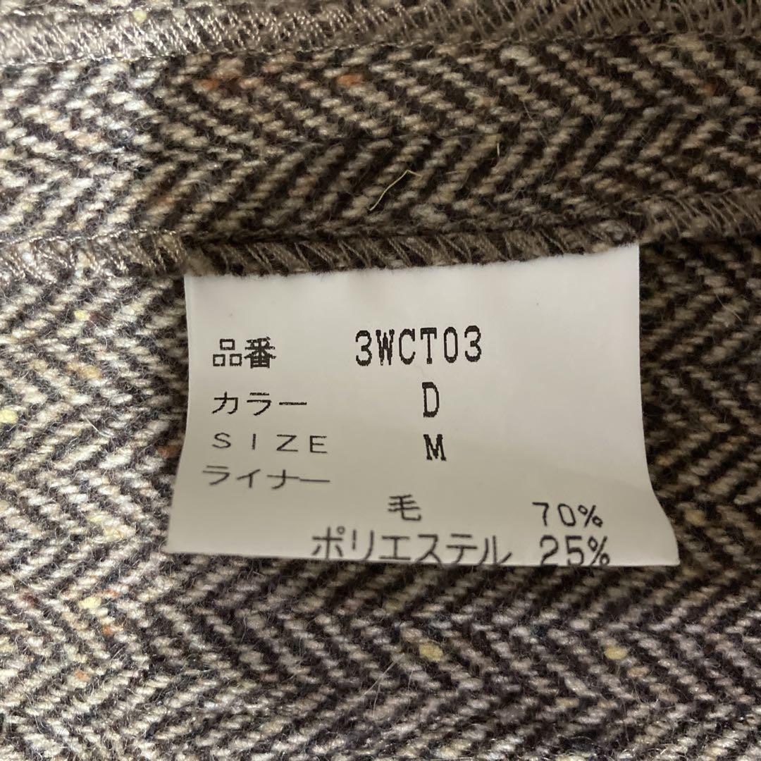azabu tailor キャメル　チェスターコート