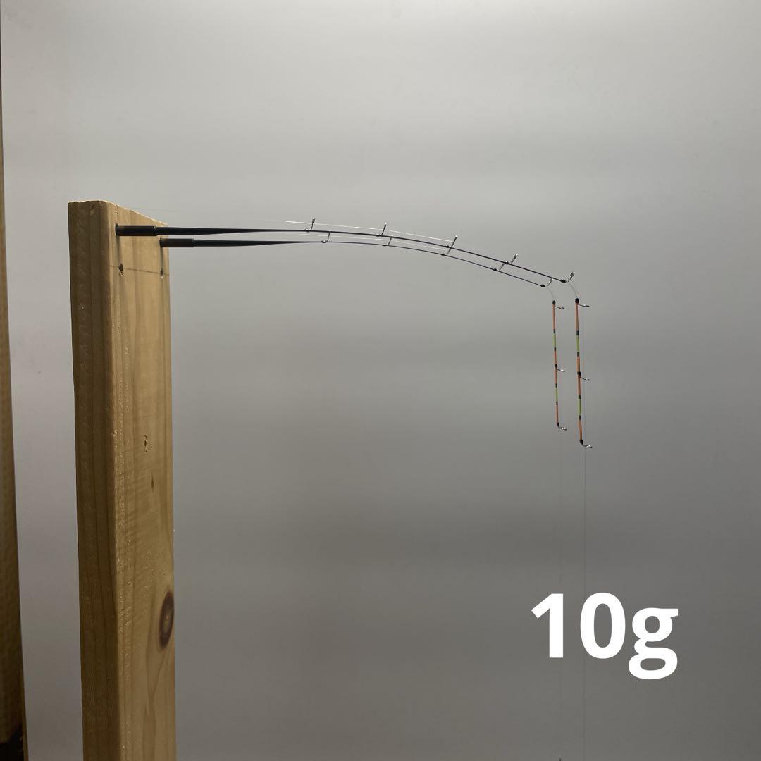 ハンドメイド ワカサギ カーボン への字 31cm（硬調・一体型）2