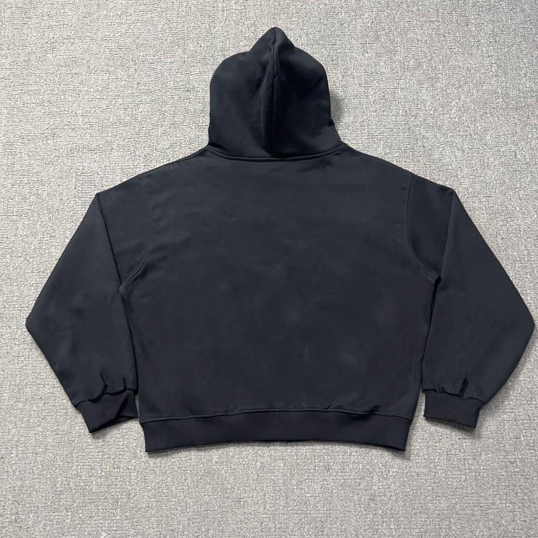 AKIMBO ZIP-UP HOODIE - FADED NAVY