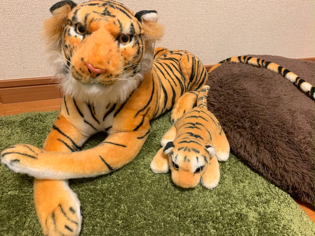 メルカリ 虎 ぬいぐるみ 2 800 中古や未使用のフリマ