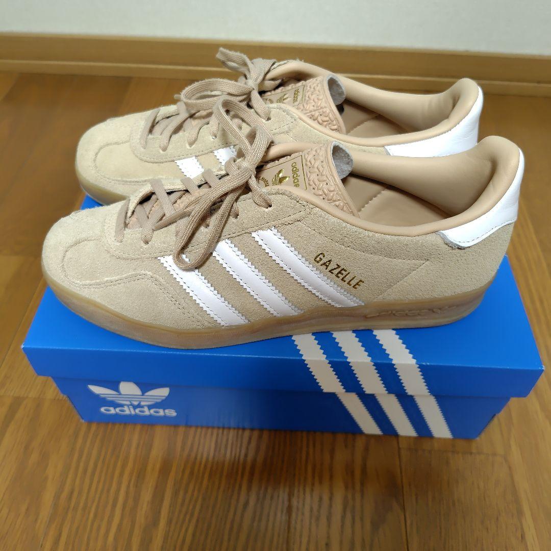 adidas Gazelle Indoor ベージュ　24