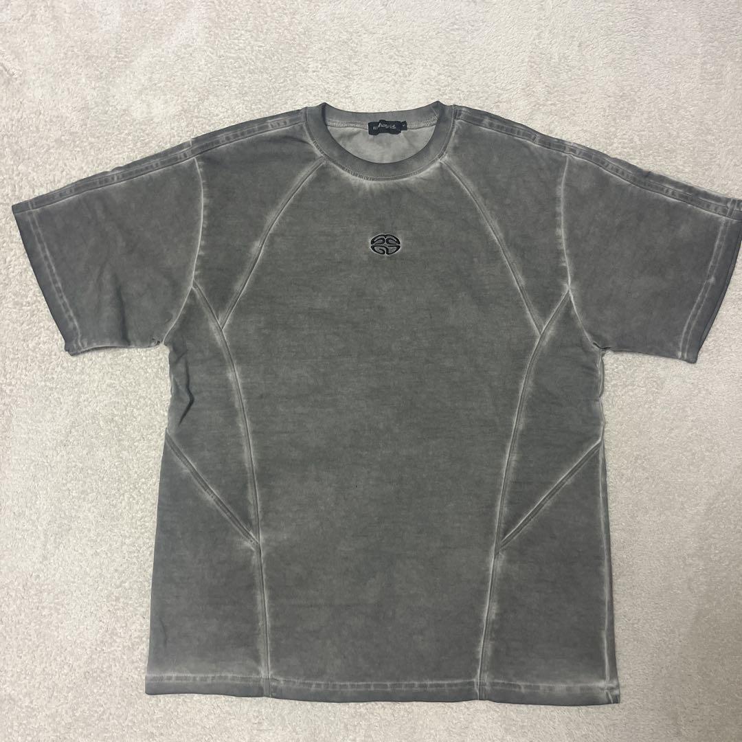 【mahagrid】刺繍ロゴ Tシャツ Sサイズ