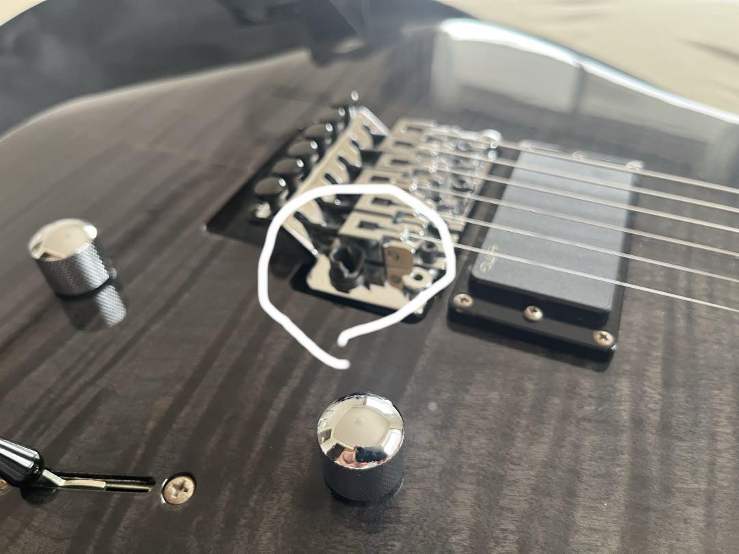 PRS SE TORERO 限定バードインレイ仕様　※破損有り