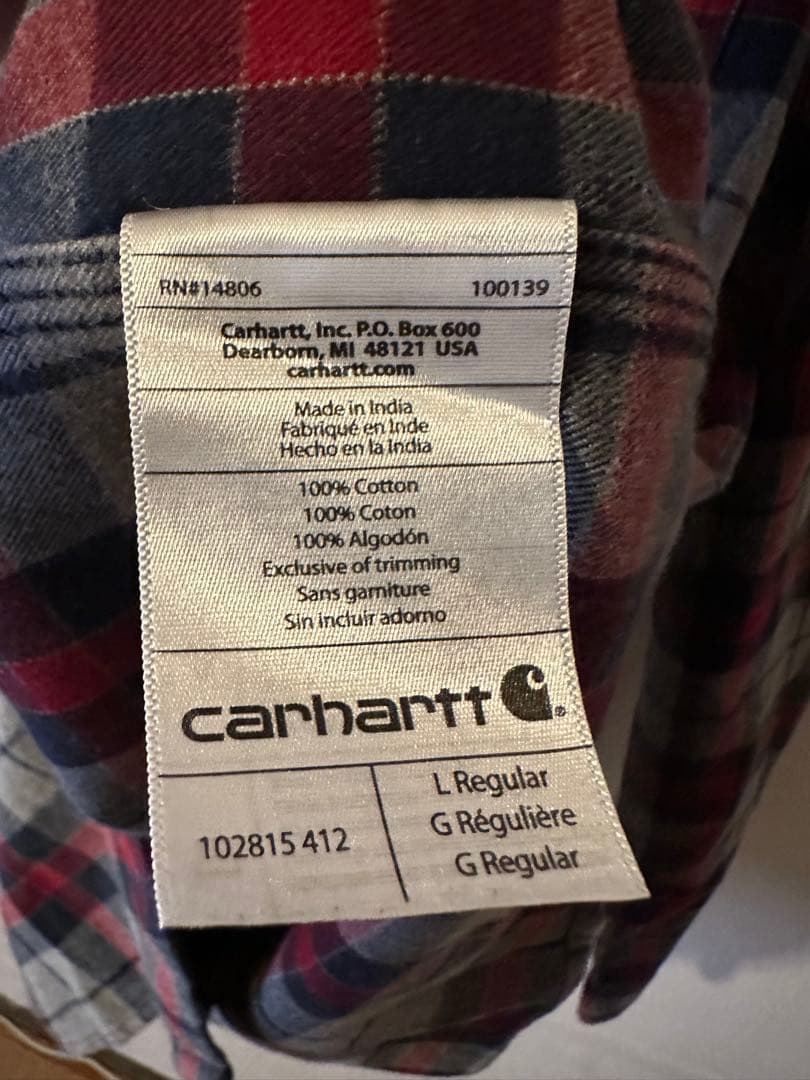 carhartt ORIGINAL FIT カーハート 長袖シャツ