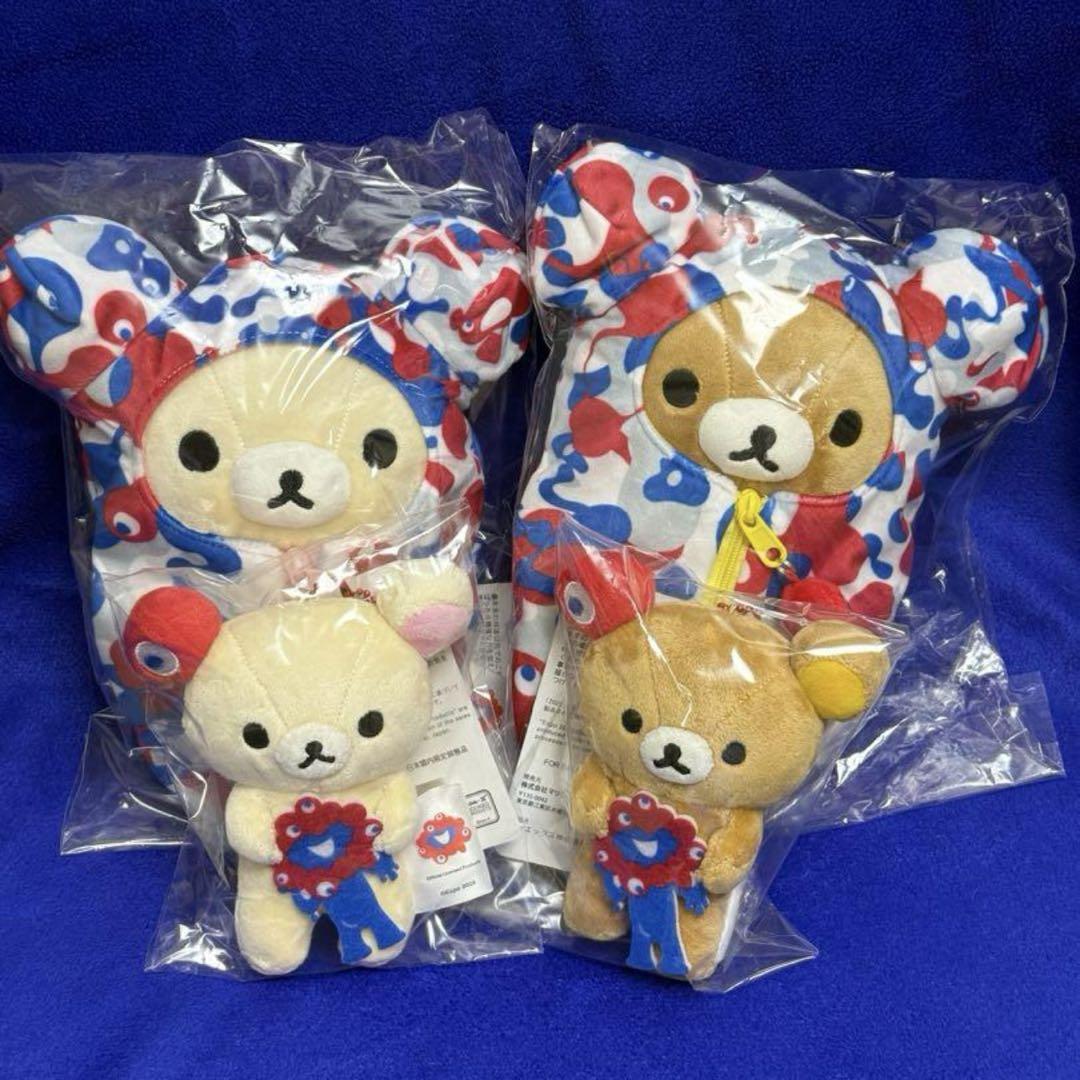 万博限定4種コンプリート リラックマ × ミャクミャク コラボ