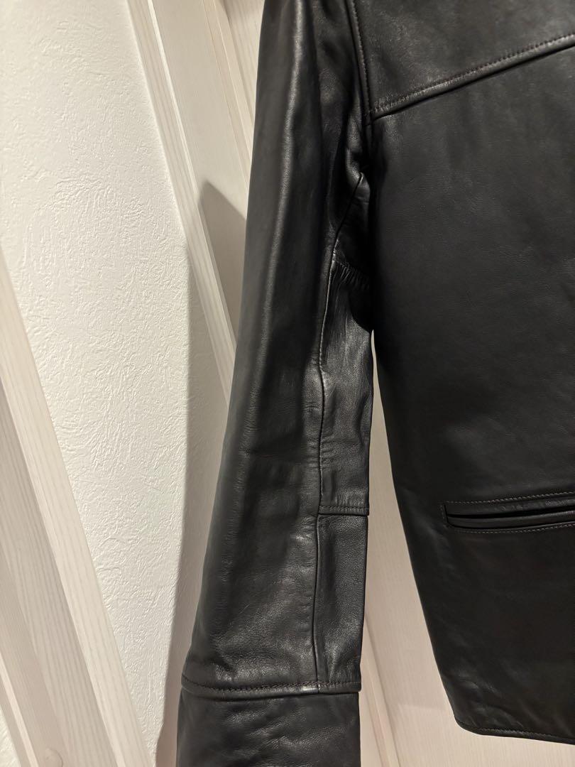 neighborhood レザーJKT カーコート
