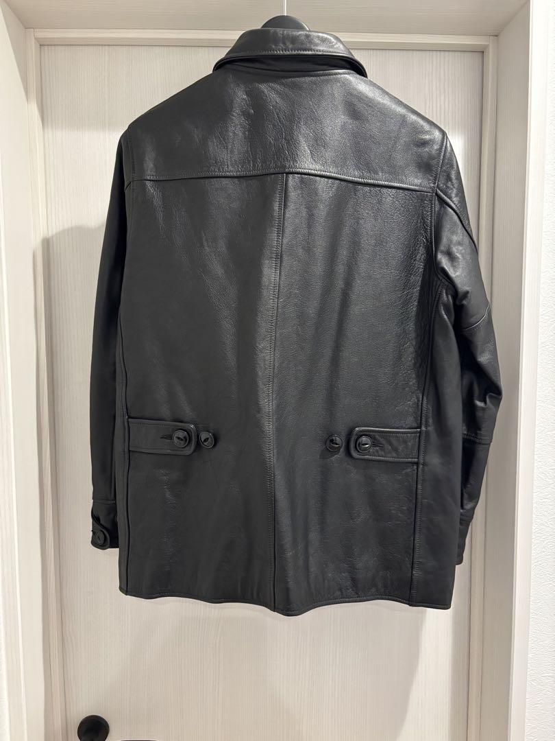 neighborhood レザーJKT カーコート