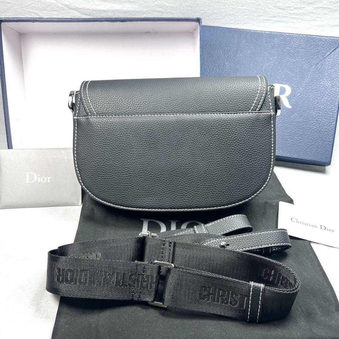 DIOR サドルバッグ メッセンジャー ブラック 画像2