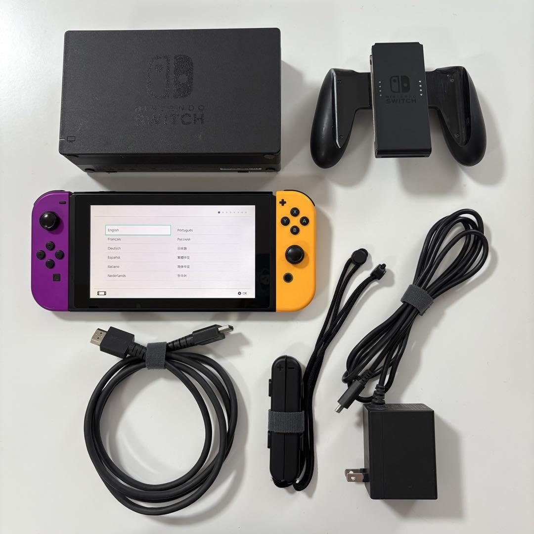 Nintendo Switch 本体+128G SDカード Joy-Con - メルカリ