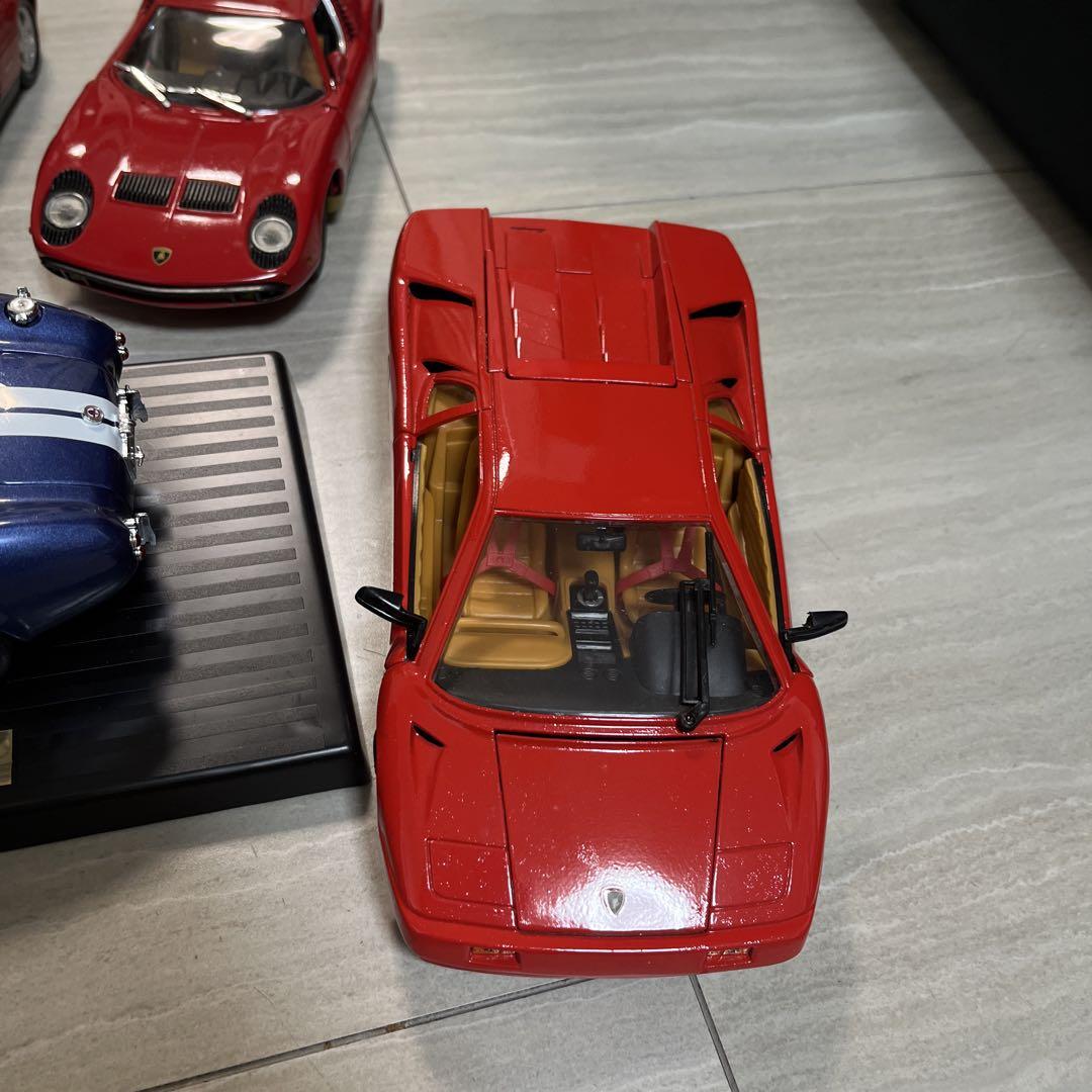 シェルビーコブラ427SC ミニカーセット 1/18
