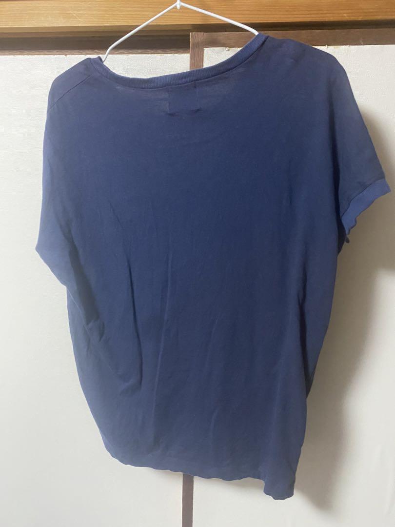 old STUSSY double logo tee プリントロゴ Tシャツ - メルカリ