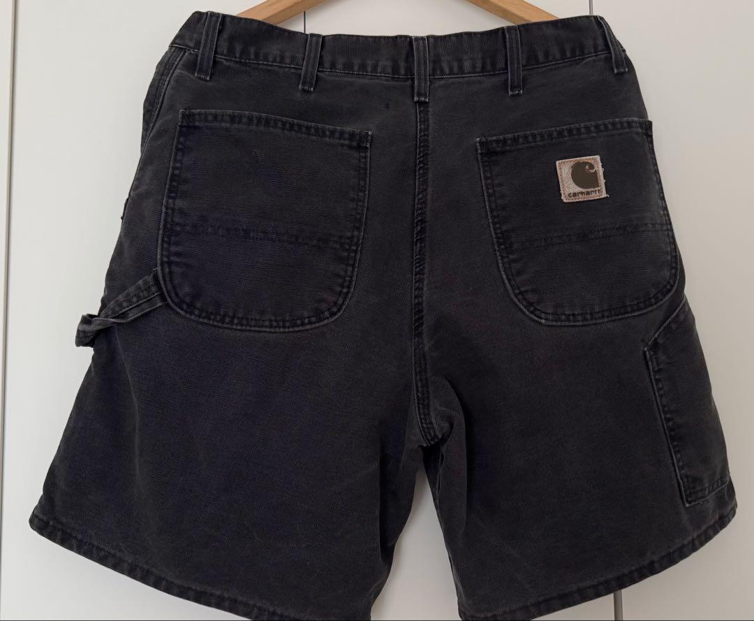 Carhartt カーハート ショーツ W34 BLK Made in USA - メルカリ
