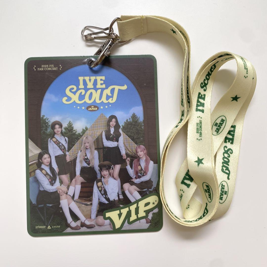 IVE SCOUT VIP特典　トレカ付き IVE SCOUT ファンコン VIP席 特典 トレカ 6枚 コンプ