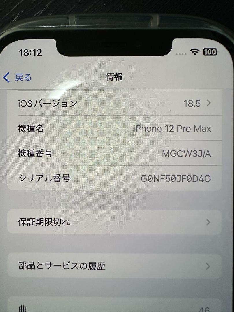 iPhone 12 Pro Max 本体　ジャンク品