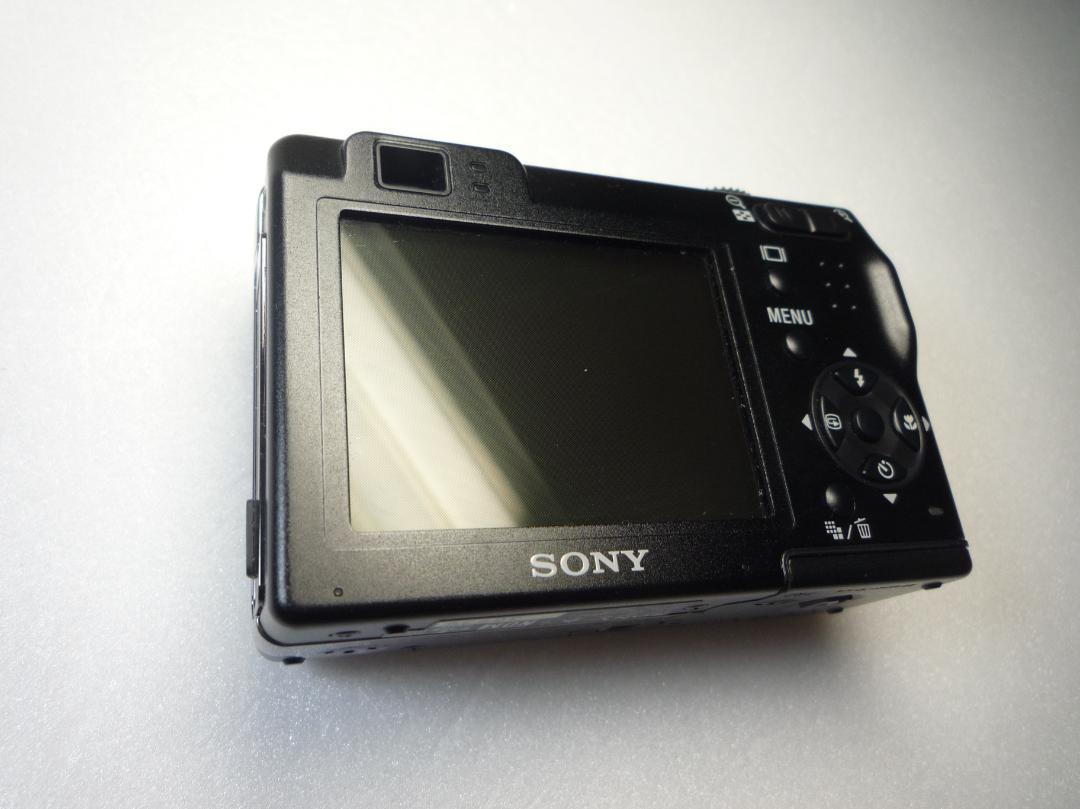 SONY DSC-W5⭐️極美品(艶消ブラック⭕️便利な乾電池式❤️安心の実働品