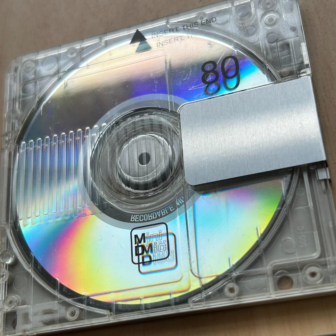 Muji 80 MiniDisc with case MDディスク ミニディスク - メルカリ