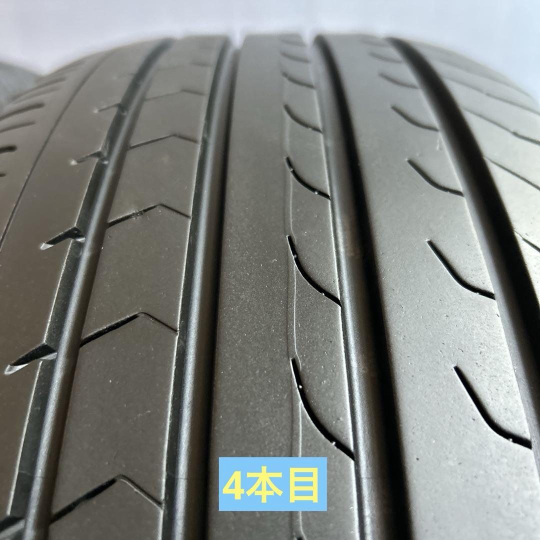 送料無料◆205/60R16/夏4本/残溝約5〜6㎜/製造2021年
