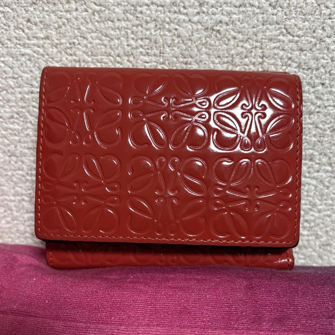 ロエベ LOEWE 三つ折り財布