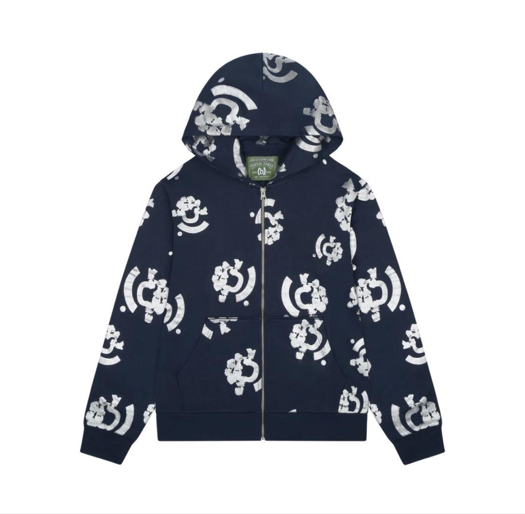 ◎人気上昇 DENIM TEARS ロンT Bstroy Tears 関/送料込み レア】DenimTears × Bstroy zip hoodie