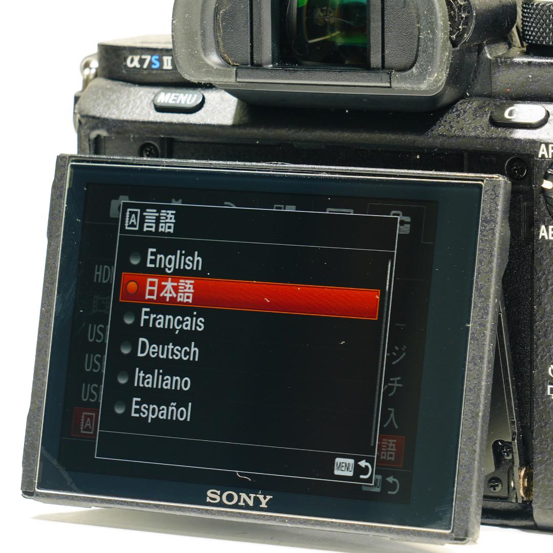 制限解除済】SONY 真・α7SII 4K動画 保護対策済 ILCE-7SM2