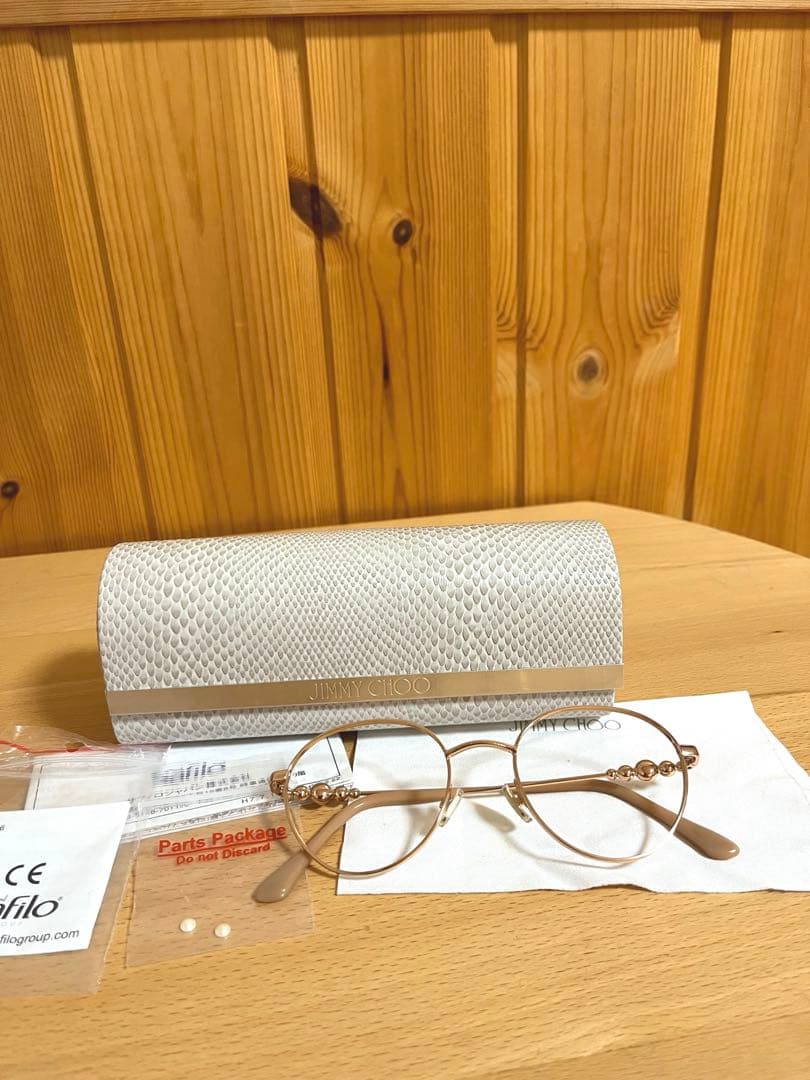 ジミーチュウ　眼鏡　メガネ　美品