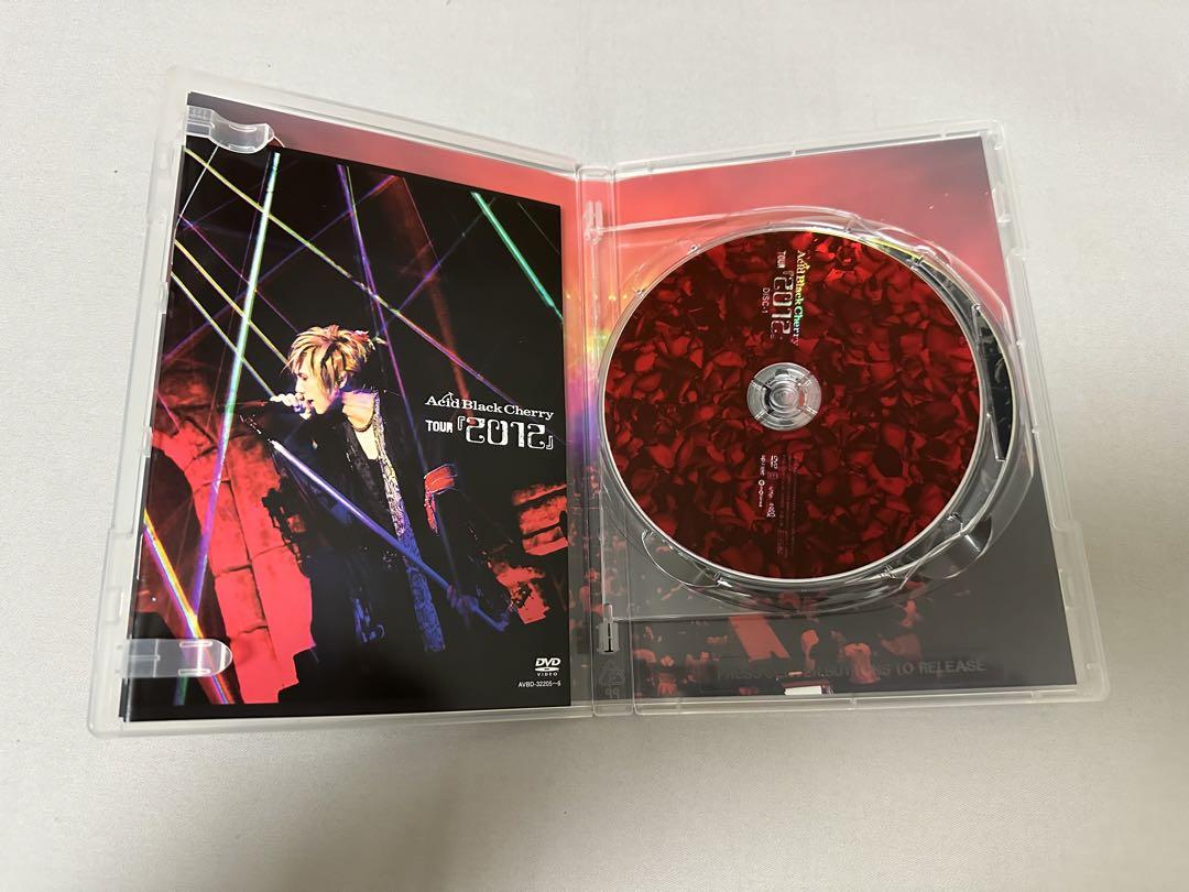 Acid Black Cherry TOUR 2012 初回限定版 DVD