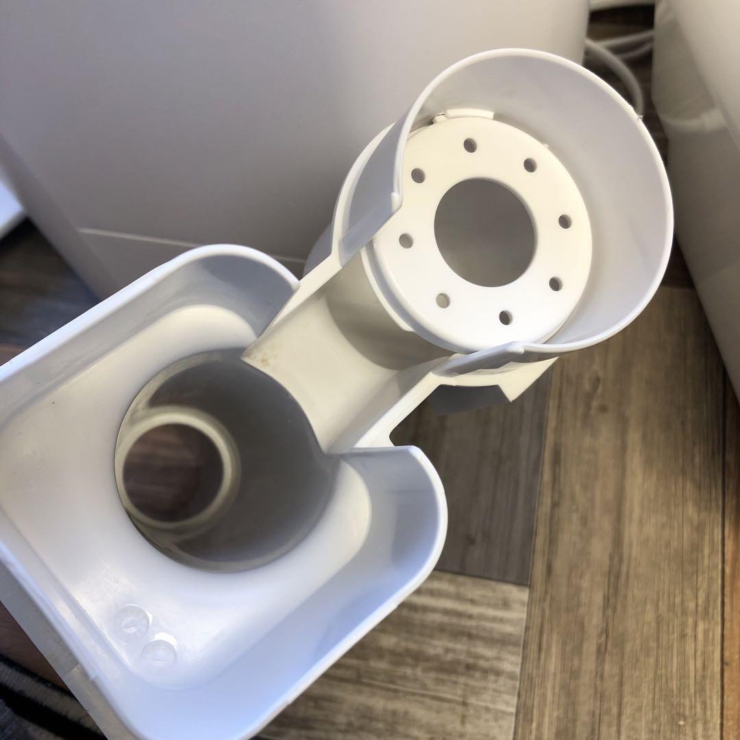 上給水ハイブリッド加湿器 UHK-500-W ホワイト　(100)