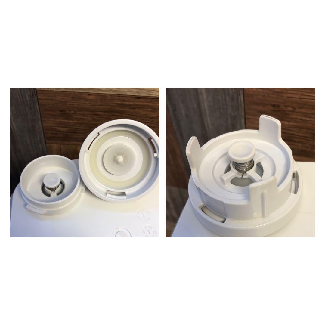 上給水ハイブリッド加湿器 UHK-500-W ホワイト　(100)